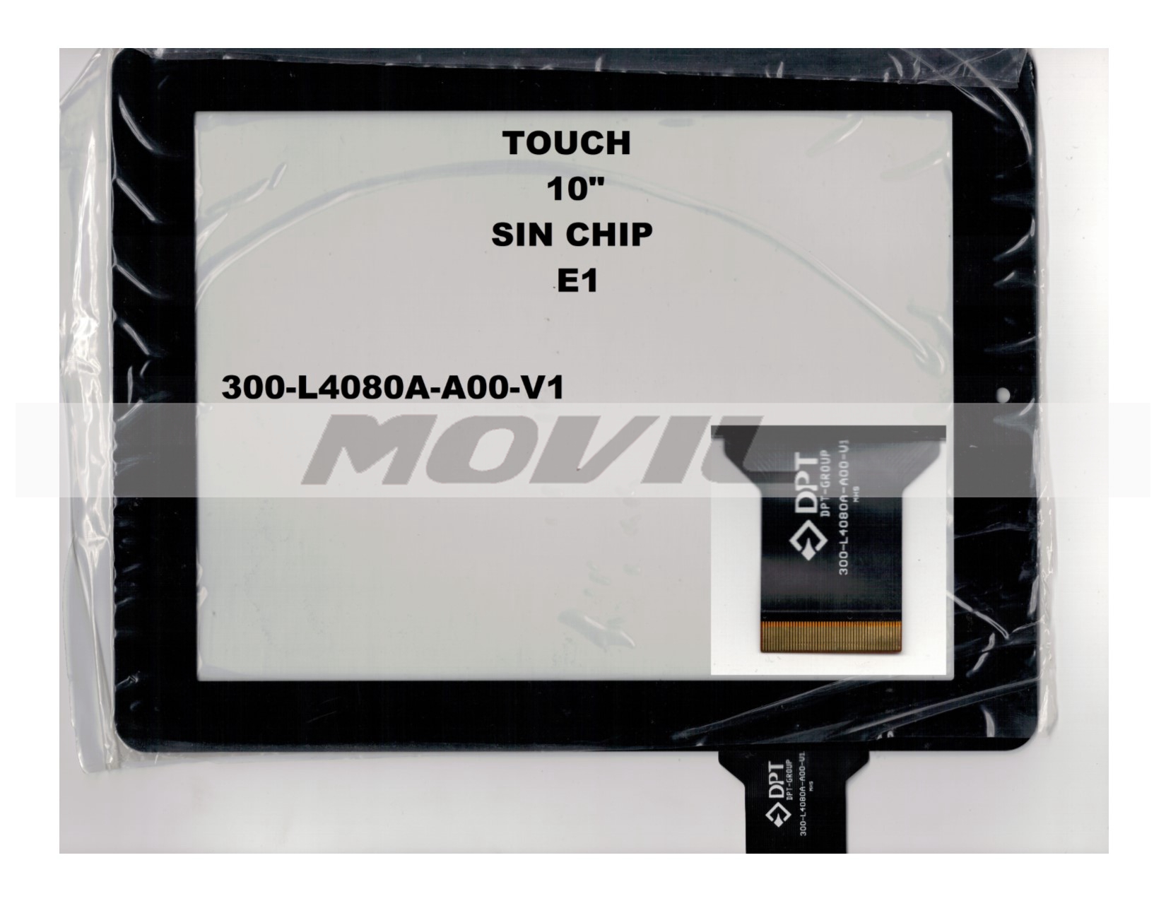 Touch tactil para tablet flex 10 inch SIN CHIP E1 300-L4080A-A00-V1